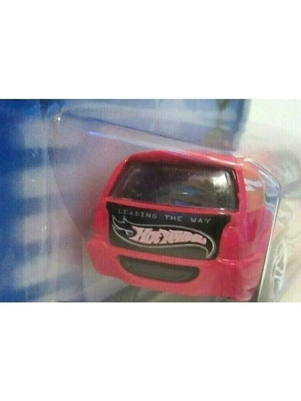 Vintage Die Cast Hot Wheels 2001 Fandango Red Metal Car NISP Factory Print ERROR